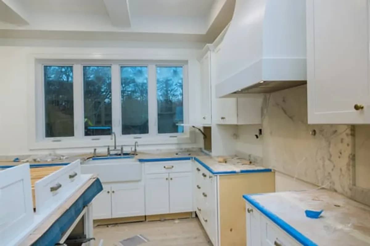 Finished whole-house remodel with new cabinetry and trim by Unlimited Services LLC in Stamford, CT